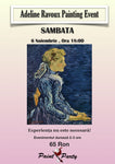 Adeline Ravoux PAINTING EVENT SAMBATA 6 NOIEMBRIE 18:00
