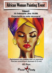 African Woman PAINTING EVENT Vineri 18 FEBRUARIE 16:00