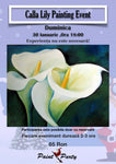 Calla Lilly PAINTING EVENT DUMINICA 30 IANUARIE 18:00