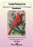 Cardinal PAINTING EVENT SAMBATA 13 NOIEMBRIE 16:00