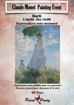 Claude Monet Painting Event Marti 5 Aprilie 18:00