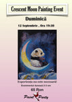 Crescent Moon PAINTING EVENT DUMINICA 12 SEPTEMBRIE 19:30