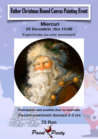 Father Christmas Painting Event Miercuri 29 DECEMBRIE 18:00