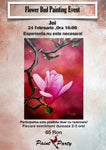 Flower Bud PAINTING EVENT Joi 24 FEBRUARIE 16:00