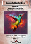 Hummingbird PAINTING EVENT SAMBATA 26 FEBRUARIE 18:00