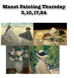 Manet Painting Thursday