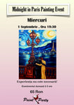 Midnight In Paris PAINTING EVENT Miercuri 1 Septembrie 19:30