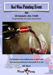 Red Wine PAINTING EVENT JOI 20 IANUARIE 18:00