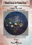 ROUND CANVAS ART II PAINTING EVENT Joi 3 MARTIE 18:00