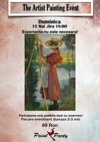 The Artist PAINTING EVENT DUMINICA 15 MAI 18:00