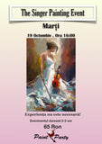 The Singer PAINTING EVENT MARTI 19 OCTOMBRIE 16:00