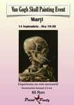 Van Gogh Skull PAINTING EVENT MARTI 14 SEPTEMBRIE 19:30