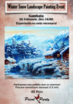 Winter Snow Landscape PAINTING EVENT Sambata 26 FEBRUARIE 16:00