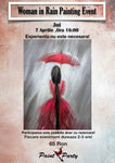 Woman in Rain PAINTING EVENT Joi 7 APRILIE 16:00