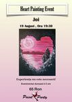 Heart Painting Event Joi 19 August 19:30