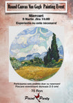 Round Canvas Van Gogh EVENT Miercuri 9 MARTIE 18:00